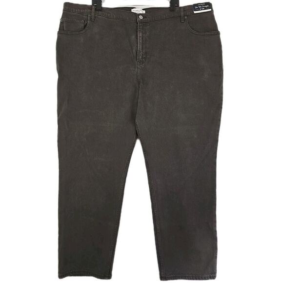 Abercrombie & Fitch ~Woman 37/24S~Brown Ultra High Rise Straight Jean Curve Love - Picture 12 of 16